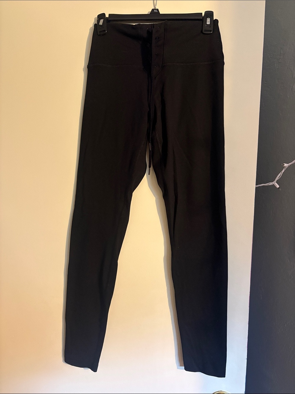 Black High-Waist Leggings